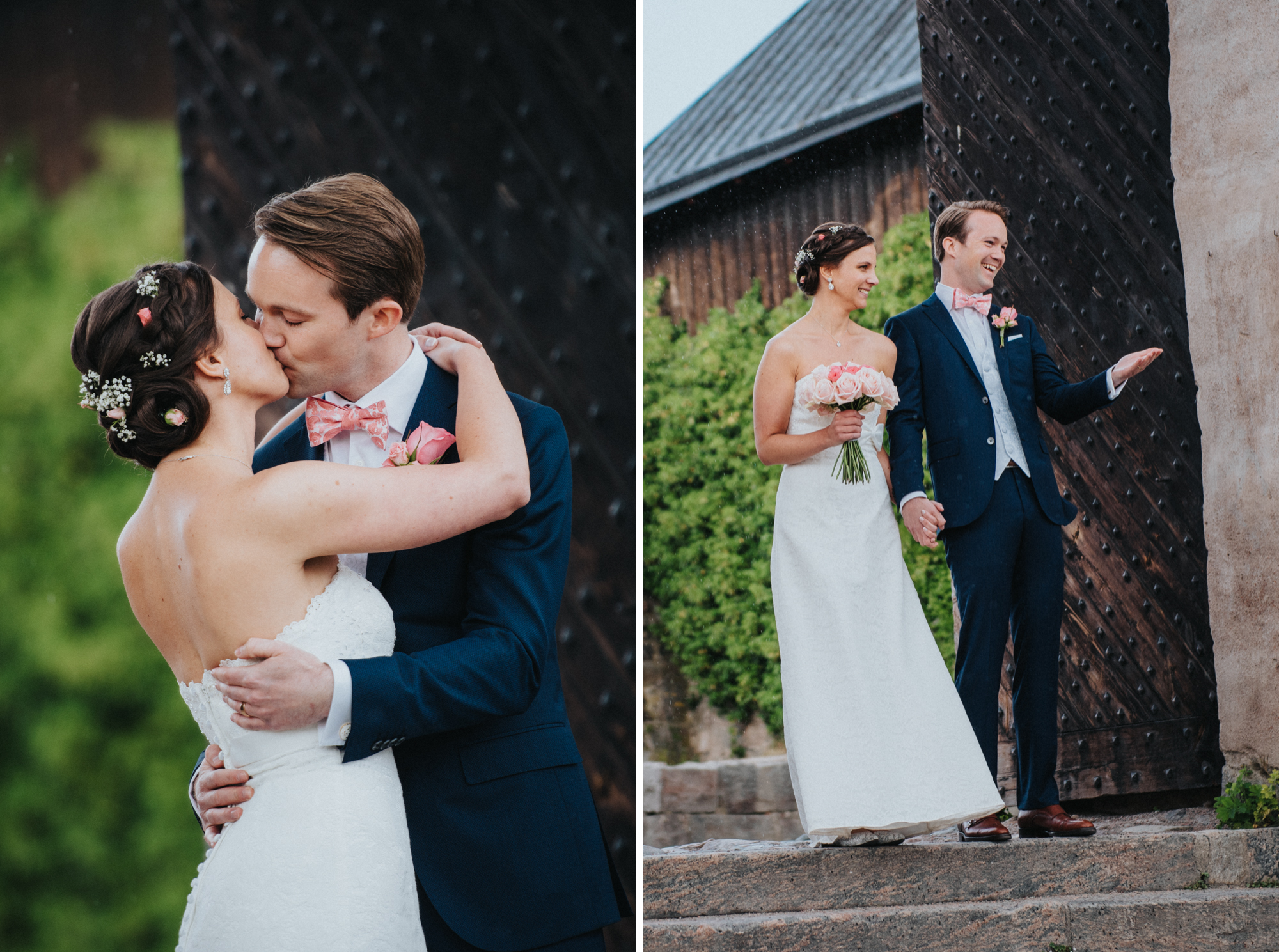 Sandra och Richard bröllop vid Nyköpings Hus