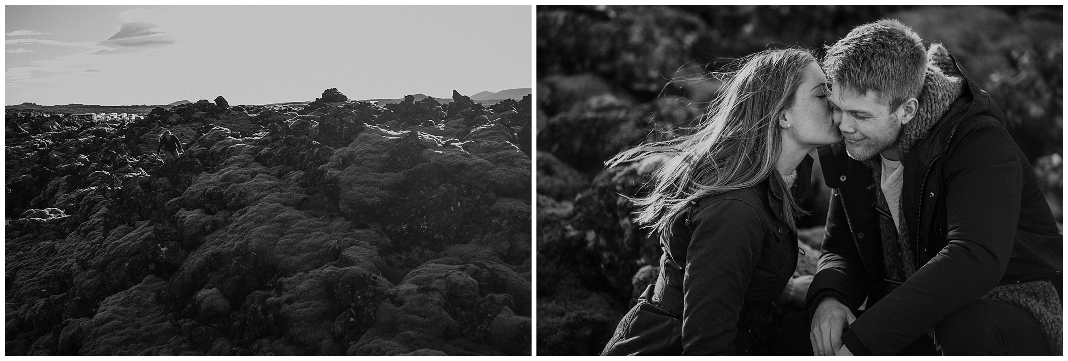 Kärleksfotografering på Island